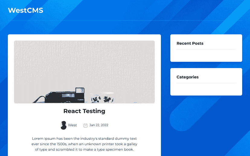 blog project