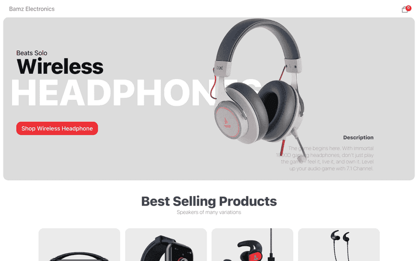 ecommerce project