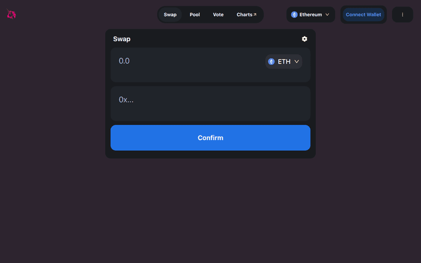 Uniswap clone project