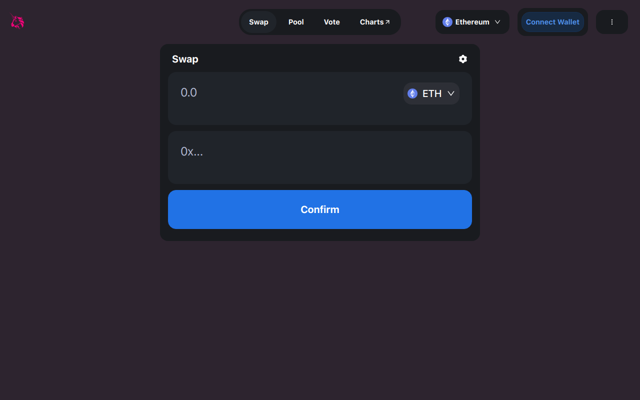 Uniswap clone project